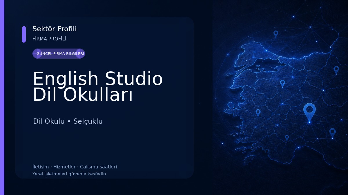 English Studio Dil Okulları Dil Okulu