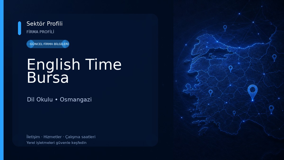 English Time Bursa Dil Okulu