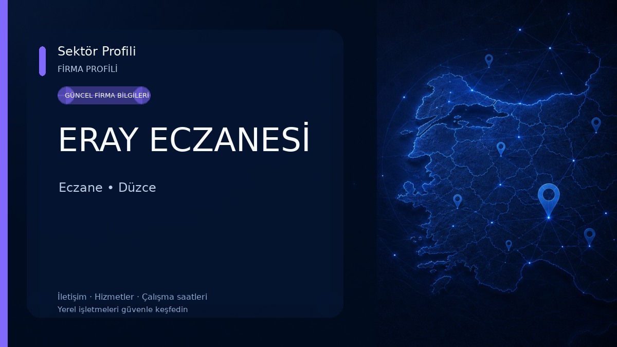 ERAY ECZANESİ Eczane