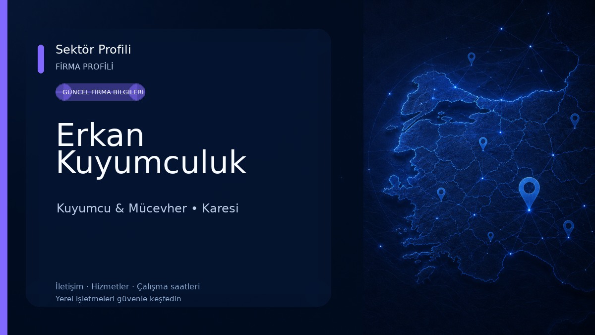 Erkan Kuyumculuk Kuyumcu & Mücevher