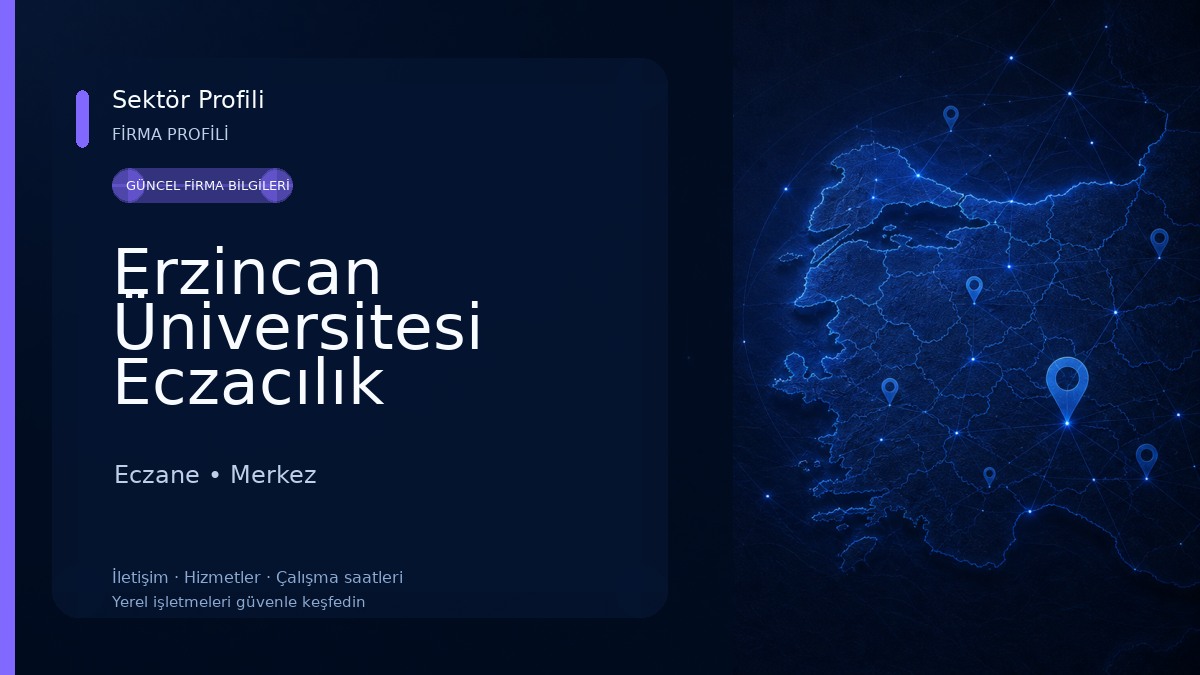 Erzincan Üniversitesi Eczacılık Fakültesi