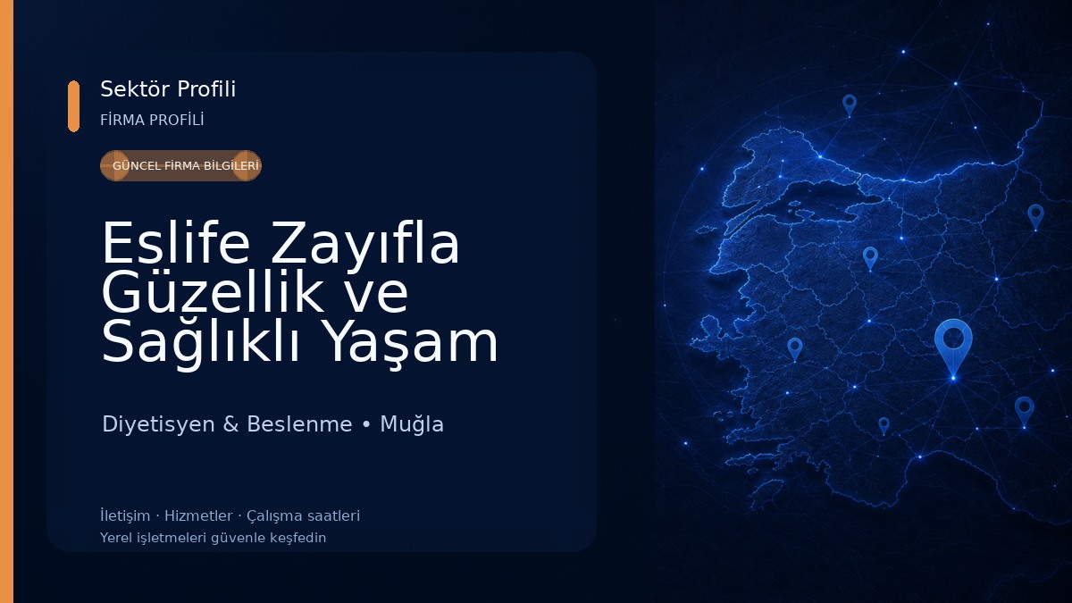 Eslife Zayıfla Güzellik ve Sağlıklı Yaşam Merkezi | Muğla