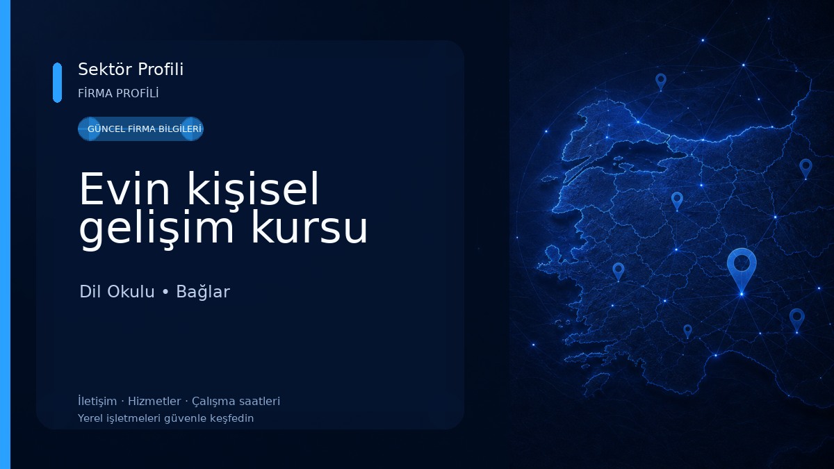 Evin kişisel gelişim kursu