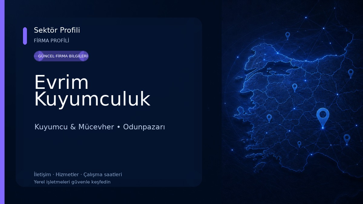 Evrim Kuyumculuk Kuyumcu & Mücevher