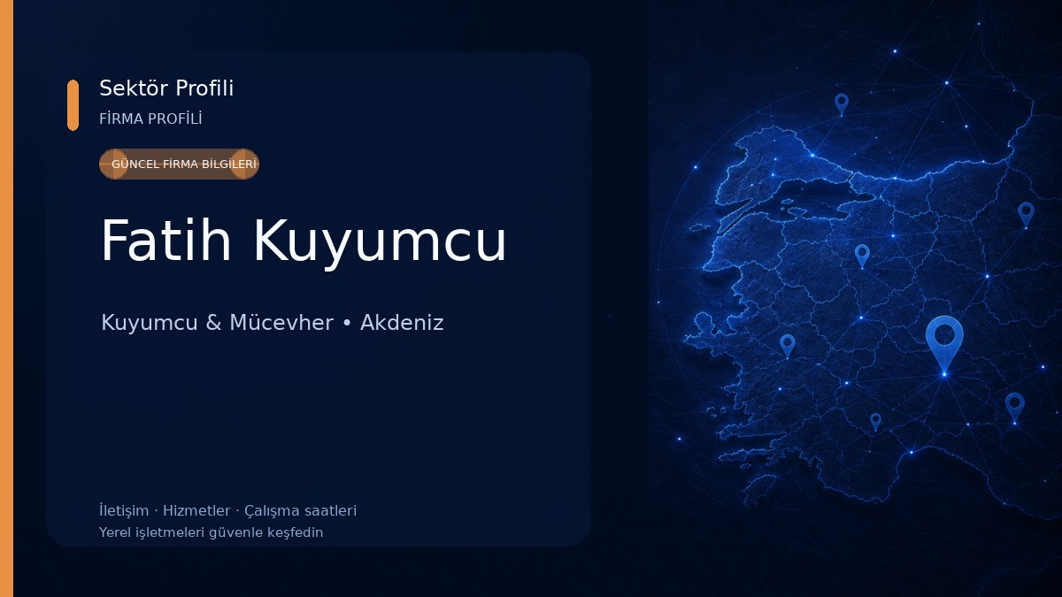 Fatih Kuyumcu Kuyumcu & Mücevher
