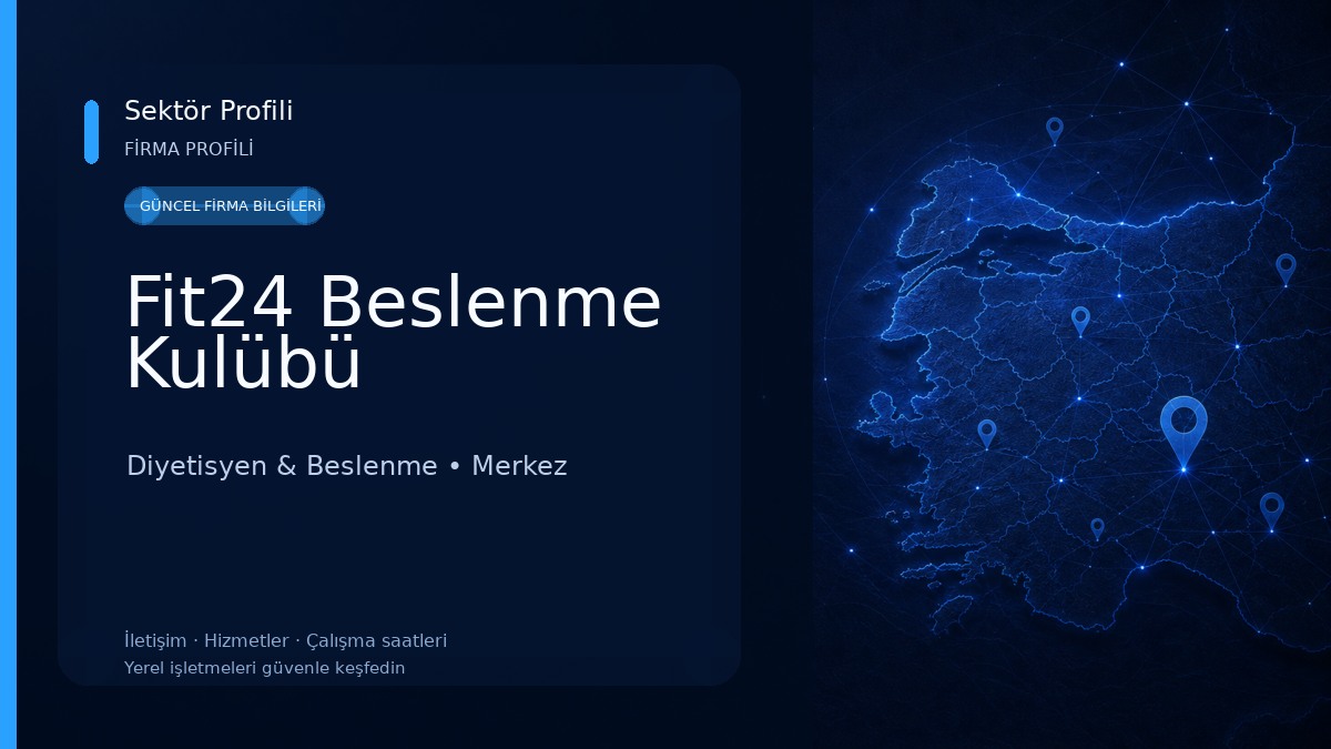 Fit24 Beslenme Kulübü Diyetisyen & Beslenme