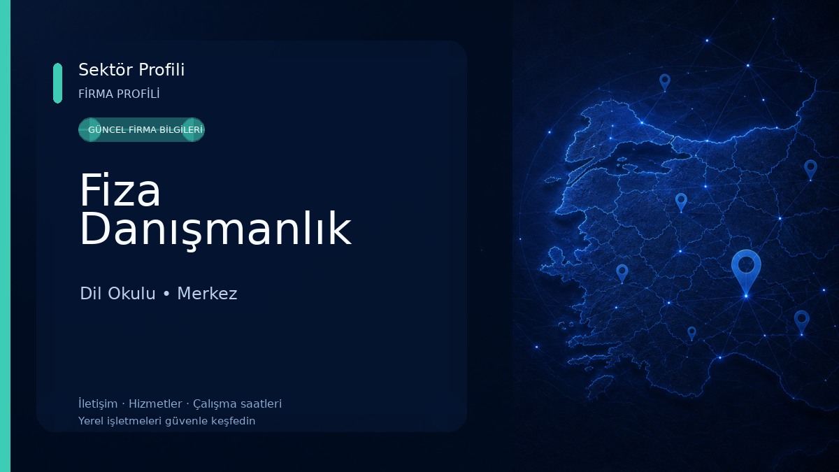 Fiza Danışmanlık Dil Okulu