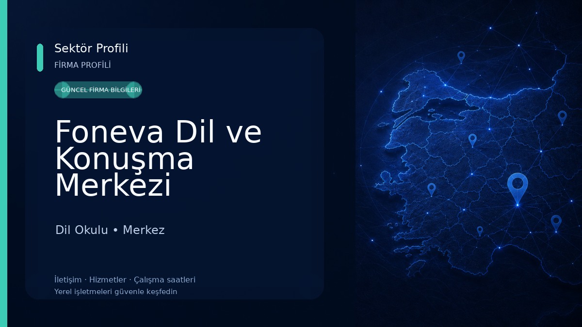 Foneva Dil ve Konuşma Merkezi 