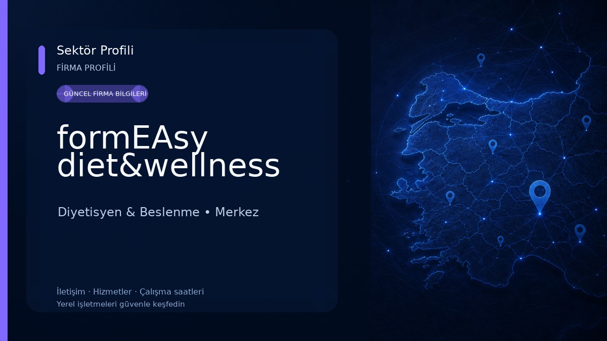 formEAsy diet&wellness