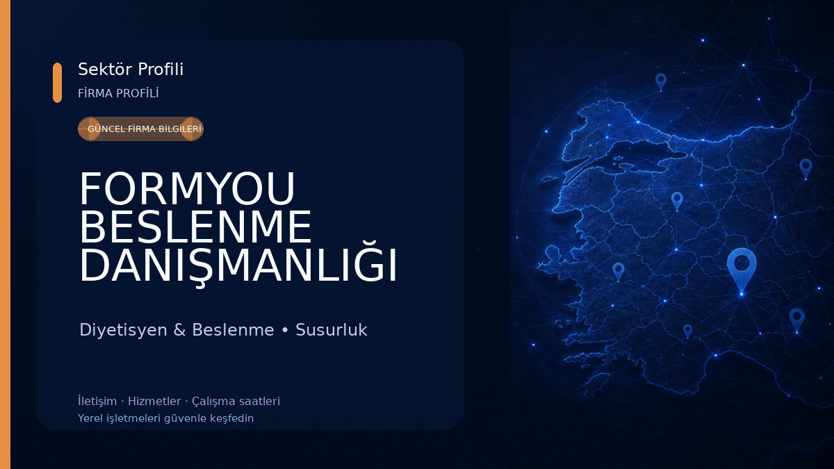 FORMYOU BESLENME DANIŞMANLIĞI DİYETİSYEN SELİN KURT
