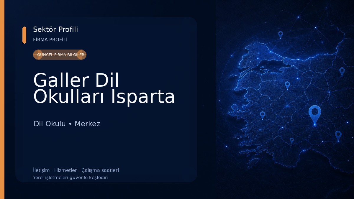 Galler Dil Okulları Isparta 