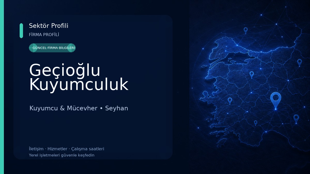 Geçioğlu Kuyumculuk Kuyumcu & Mücevher