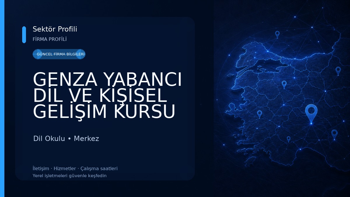 GENZA YABANCI DİL VE KİŞİSEL GELİŞİM KURSU Dil Okulu