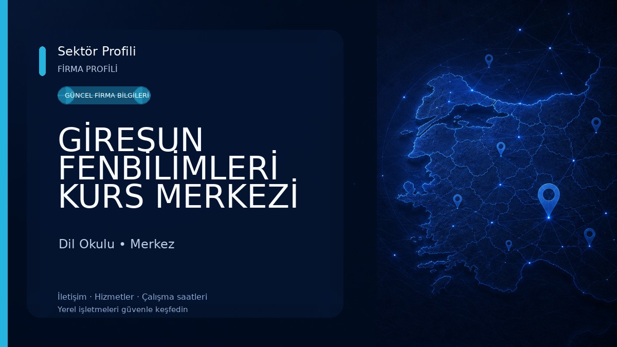 GİRESUN FENBİLİMLERİ KURS MERKEZİ (SEGEM) 