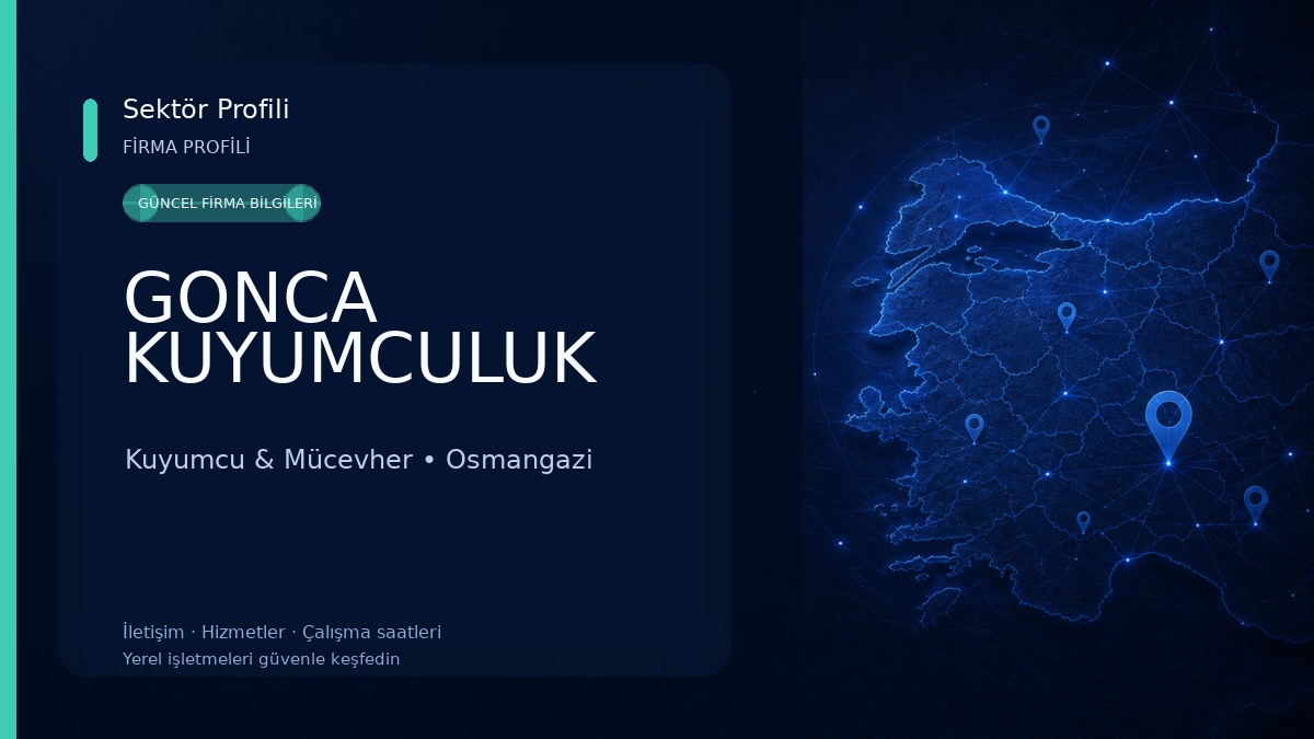GONCA KUYUMCULUK Kuyumcu & Mücevher