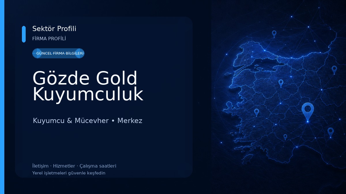Gözde Gold Kuyumculuk 