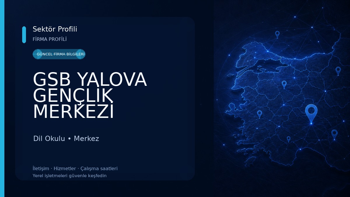 GSB YALOVA GENÇLİK MERKEZİ