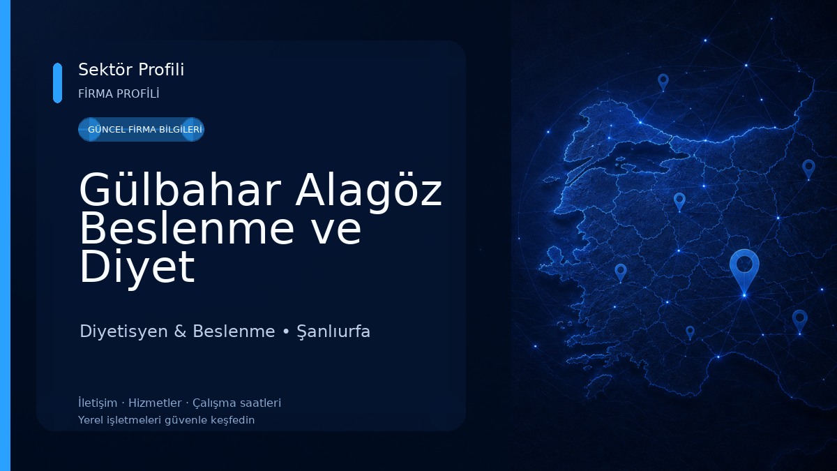 Gülbahar Alagöz Beslenme ve Diyet Danışmanlığı Diyetisyen & Beslenme