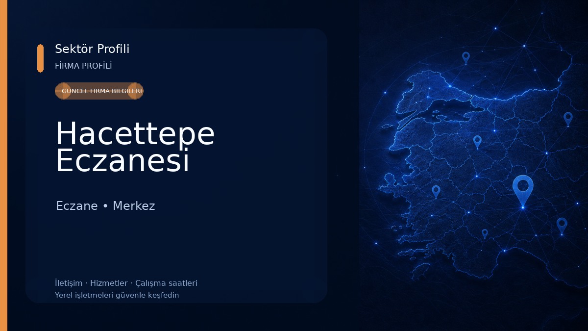 Hacettepe Eczanesi Eczane
