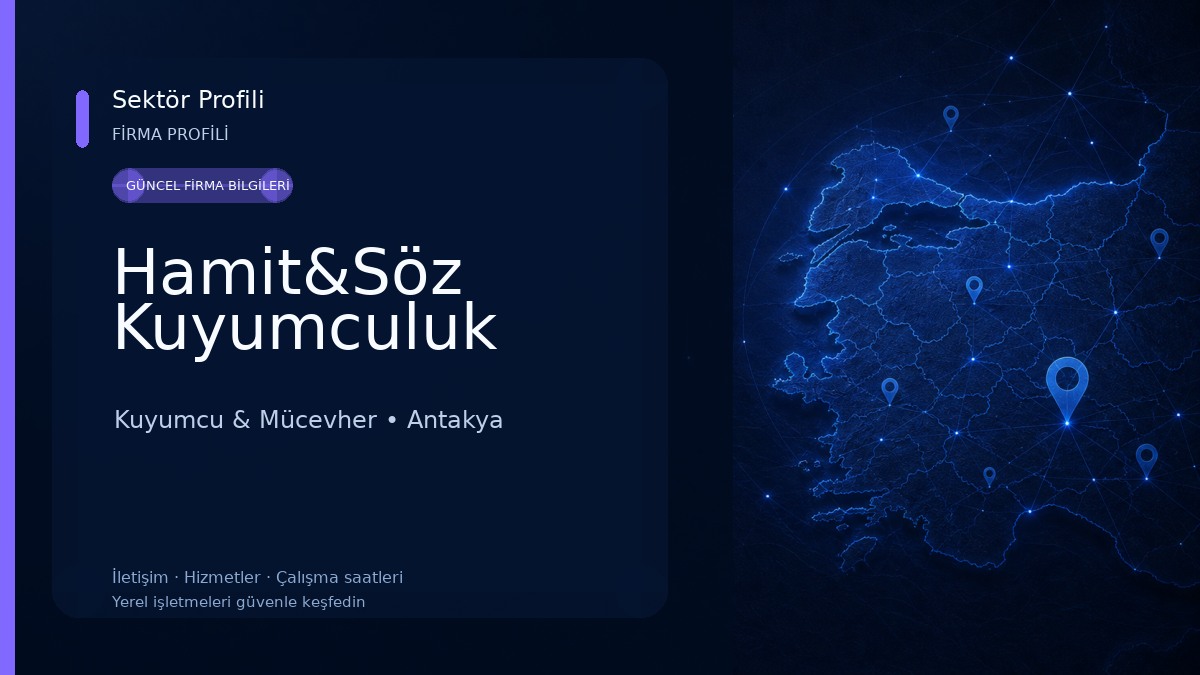 Hamit&Söz Kuyumculuk 
