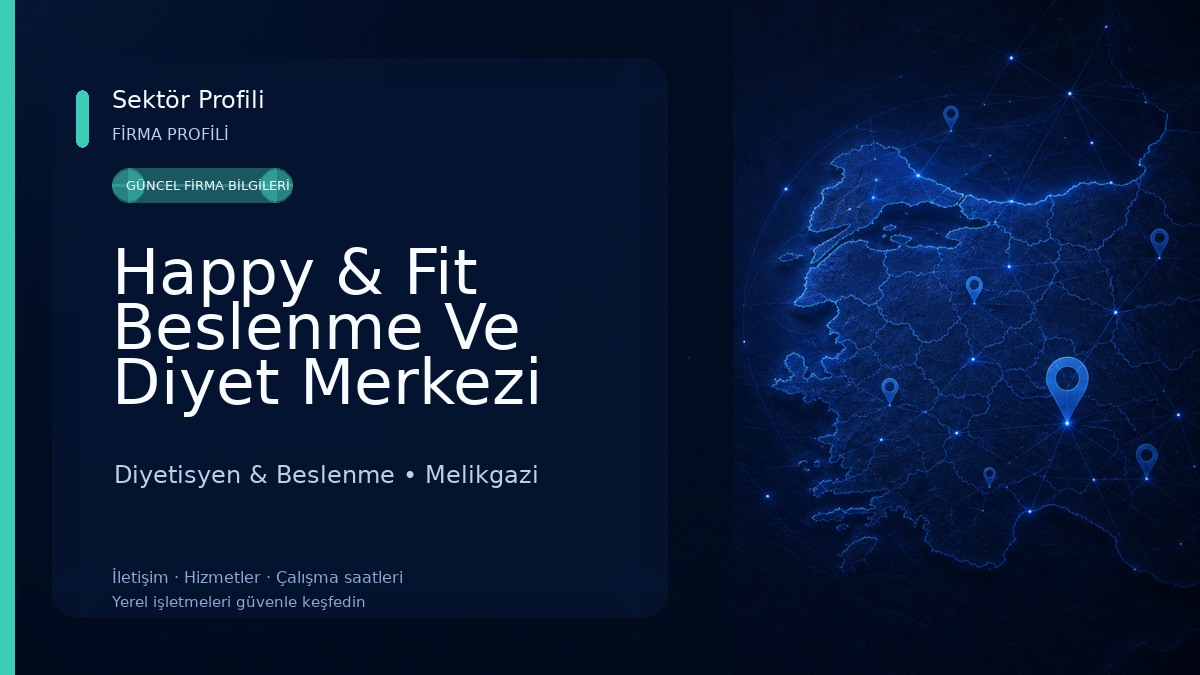 Happy & Fit Beslenme Ve Diyet Merkezi Diyetisyen & Beslenme