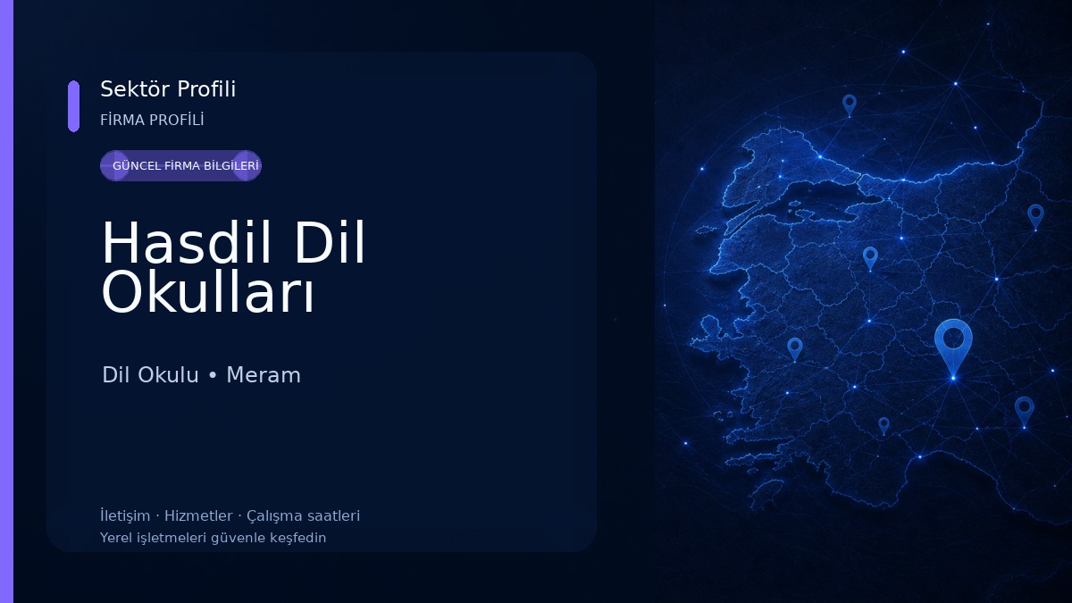 Hasdil Dil Okulları Dil Okulu