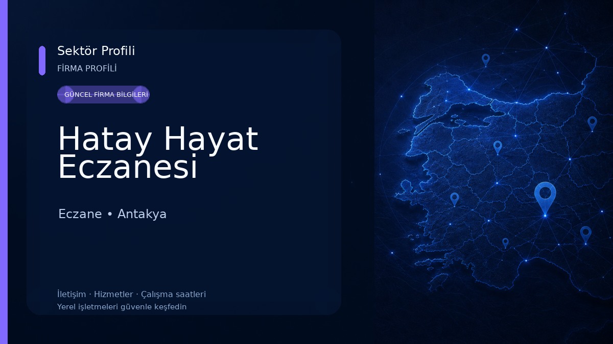 Hatay Hayat Eczanesi