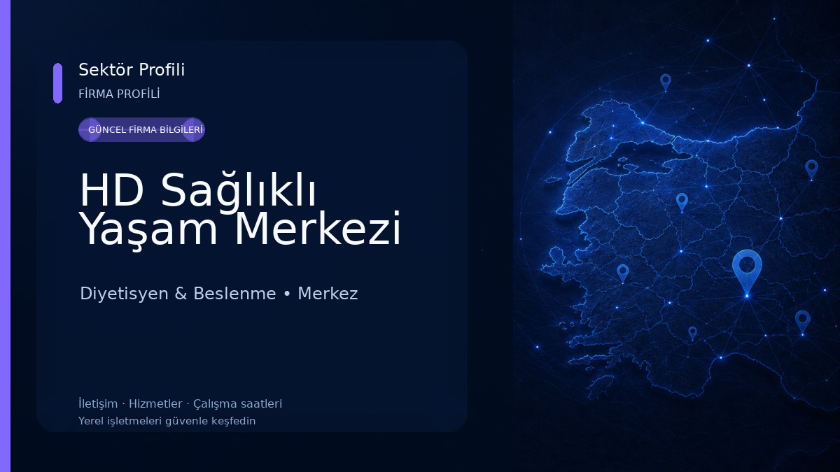HD Sağlıklı Yaşam Merkezi Diyetisyen & Beslenme