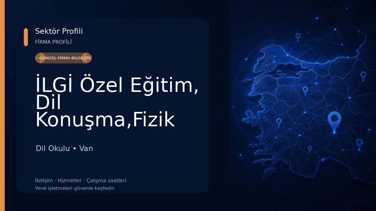 İLGİ Özel Eğitim, Dil Konuşma,Fizik Tedavi ve Rehabilitasyon Merkezi Dil Okulu