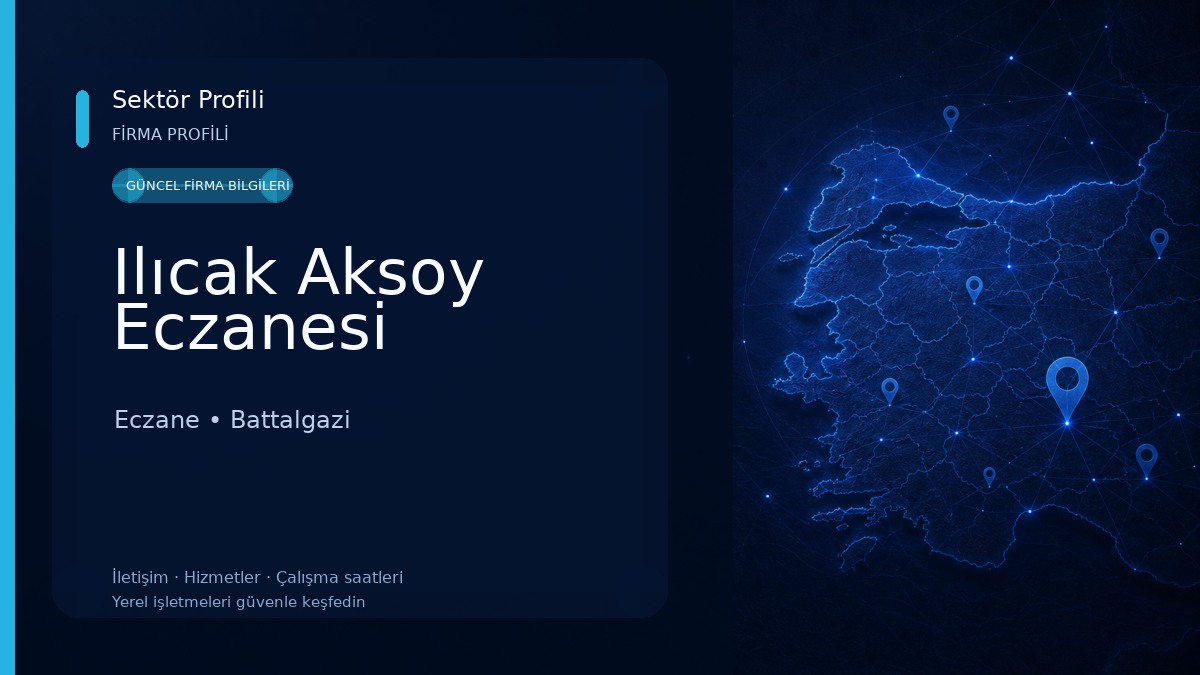 Ilıcak Aksoy Eczanesi