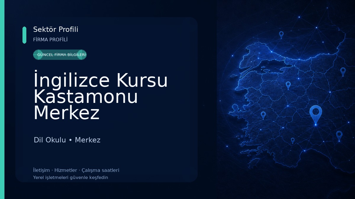 İngilizce Kursu Kastamonu Merkez American Life Yabancı Dil Okulu 