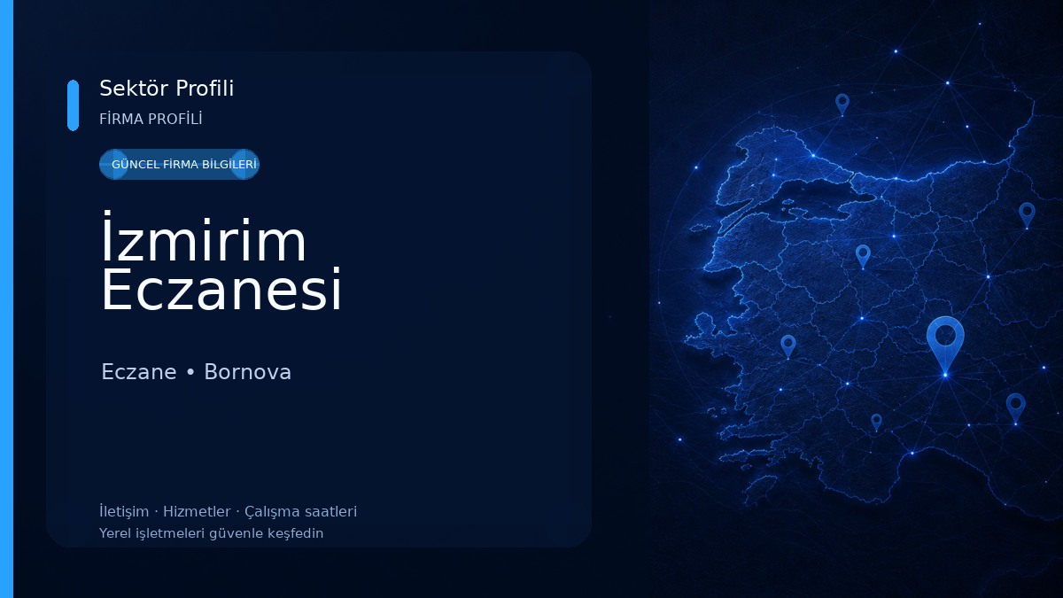 İzmirim Eczanesi Eczane