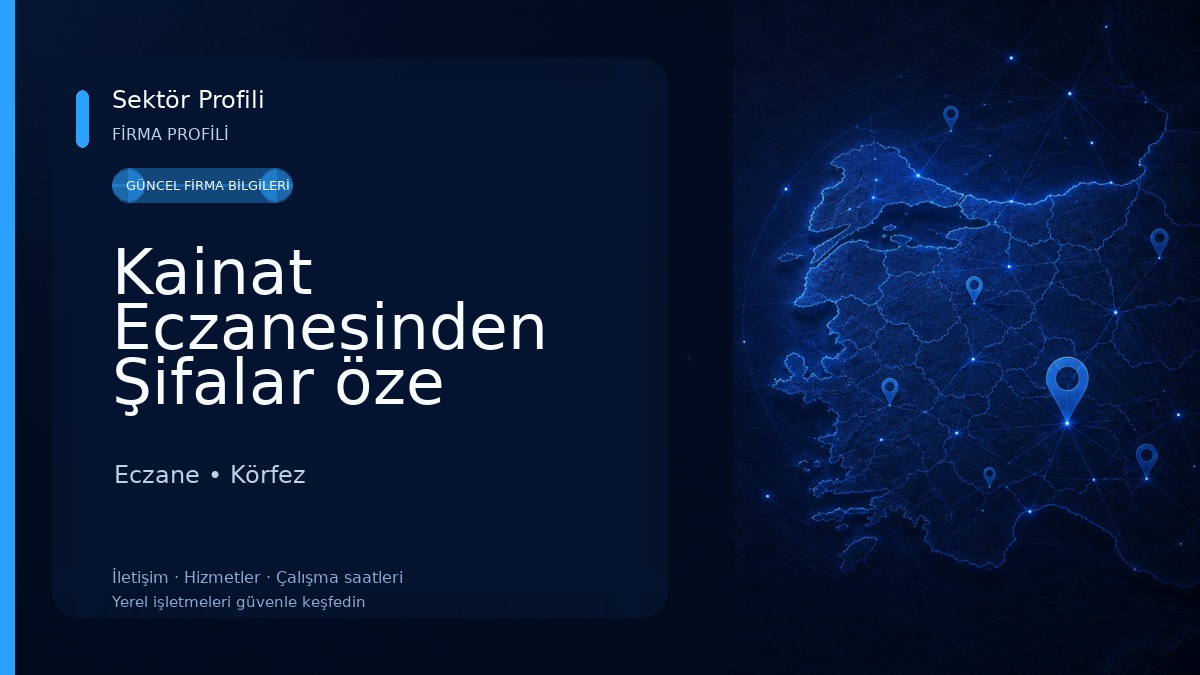 Kainat Eczanesinden Şifalar öze dönüşün müdavisi Eczane