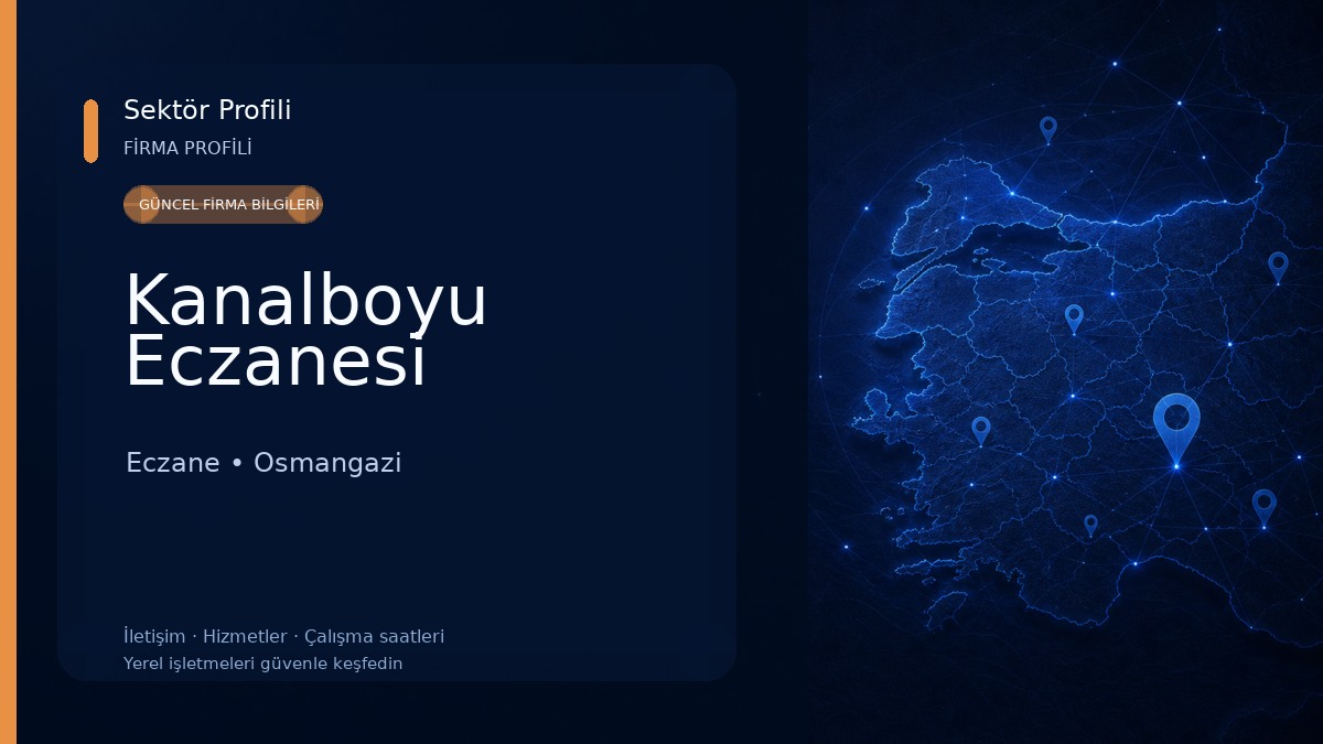 Kanalboyu Eczanesi