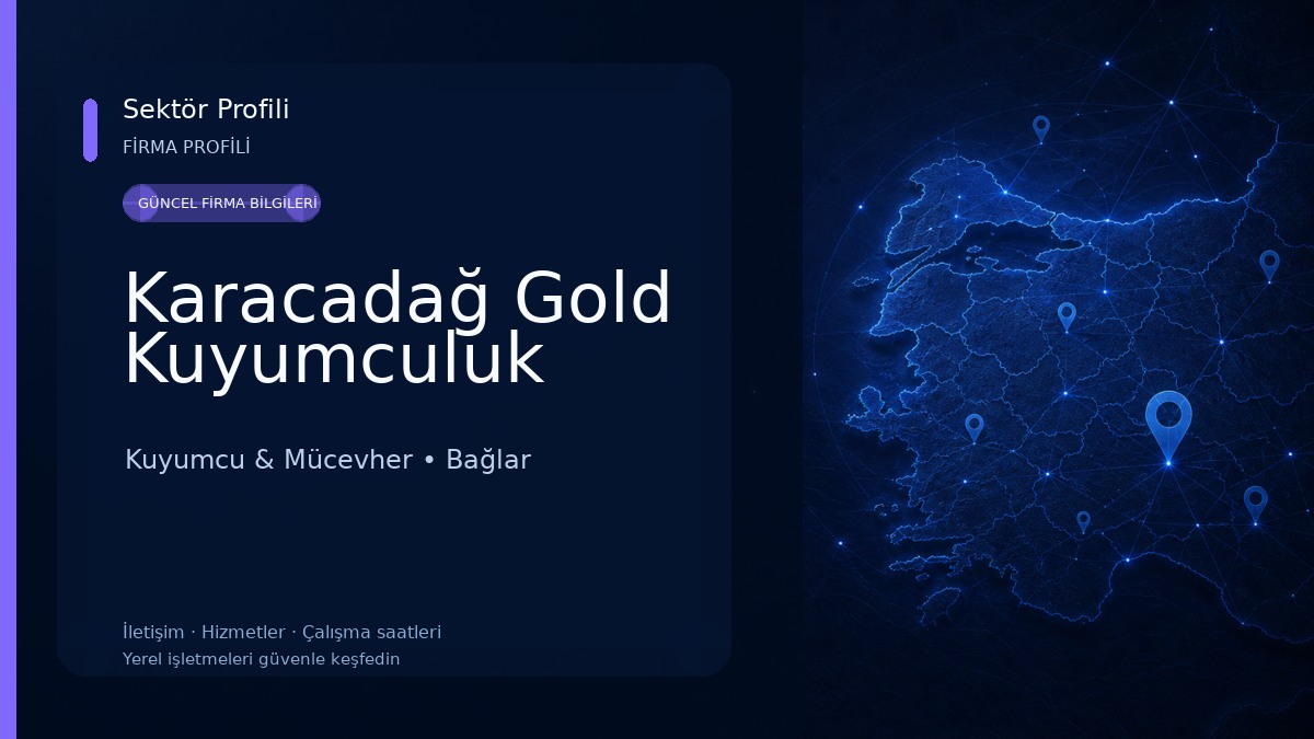 Karacadağ Gold Kuyumculuk Kuyumcu & Mücevher