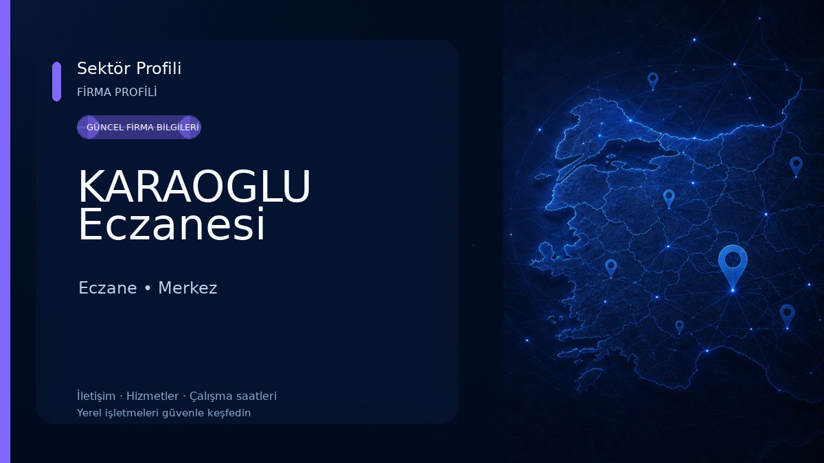 KARAOGLU Eczanesi