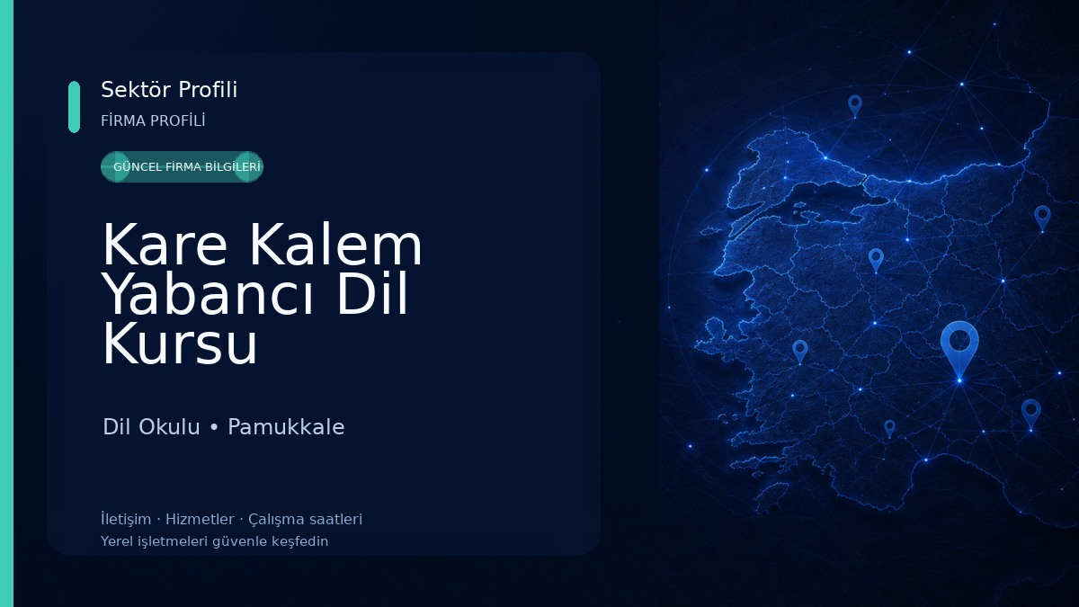 Kare Kalem Yabancı Dil Kursu Dil Okulu