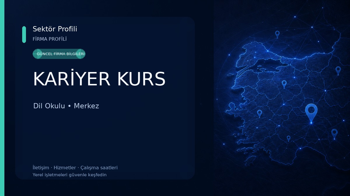 KARİYER KURS Dil Okulu