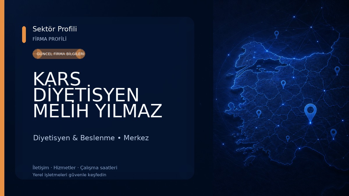 KARS DİYETİSYEN MELİH YILMAZ 