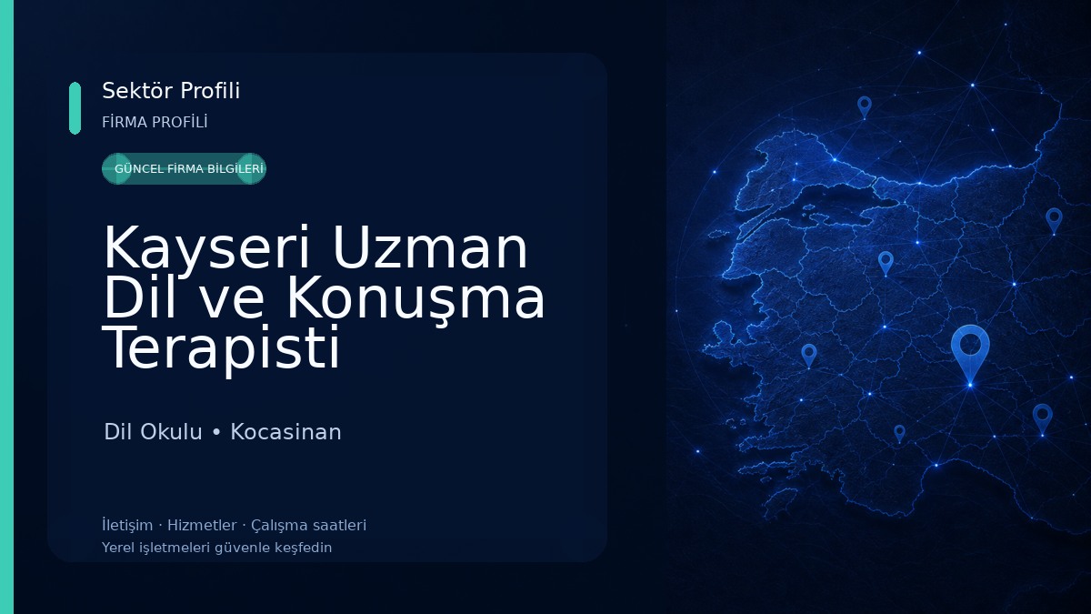 Kayseri Uzman Dil ve Konuşma Terapisti Rumeysa Karagöz Dil Okulu