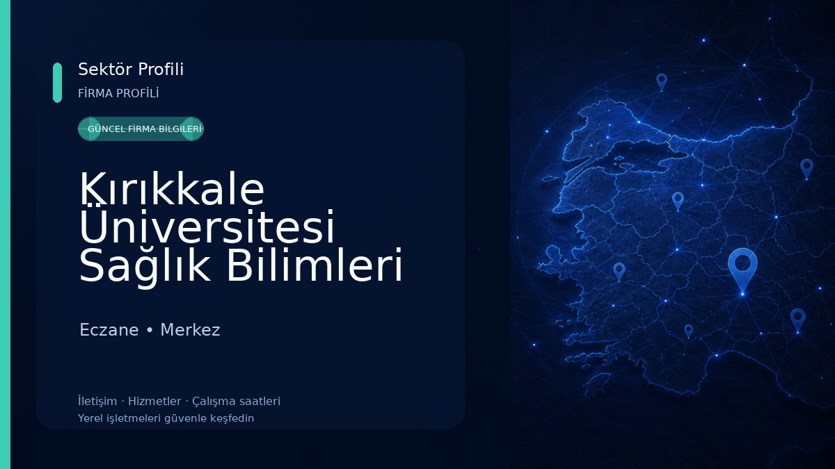 Kırıkkale Üniversitesi Sağlık Bilimleri Fakültesi Eczane