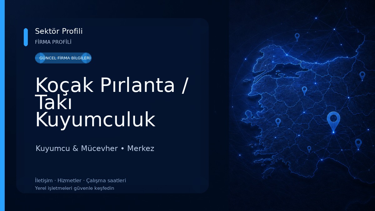 Koçak Pırlanta / Takı Kuyumculuk Kuyumcu & Mücevher