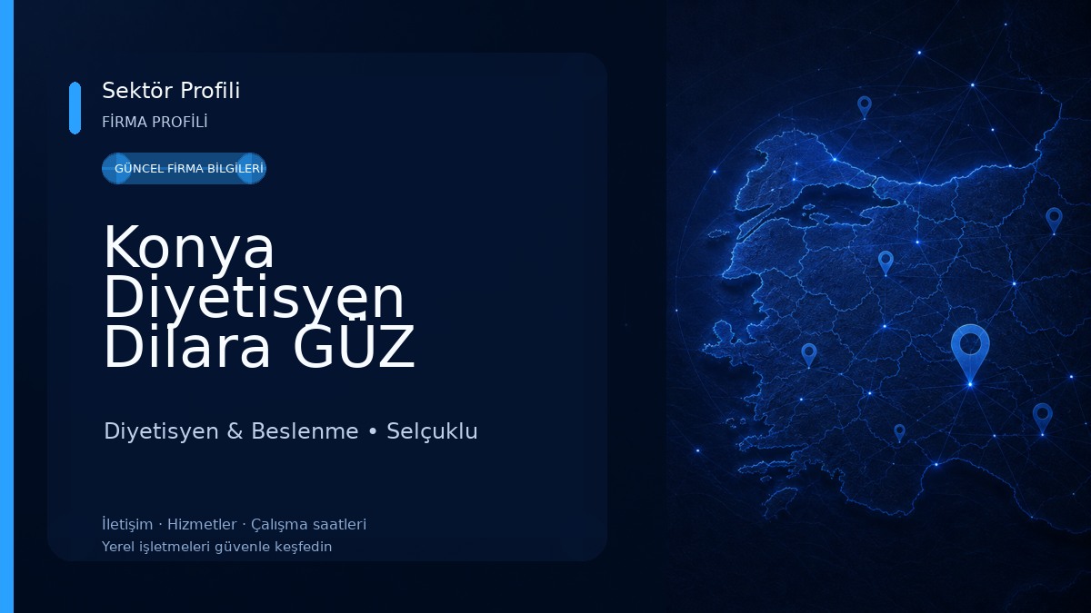 Konya Diyetisyen Dilara GÜZ Diyetisyen & Beslenme