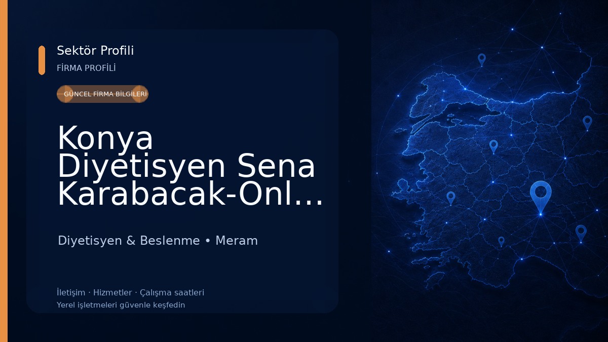 Konya Diyetisyen Sena Karabacak-Online Diyet,Kalıcı Kilo Verme,Eliminasyon Diyeti,Wonder İle Zayıflama, 