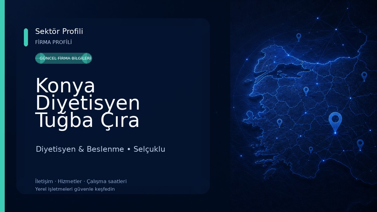 Konya Diyetisyen Tuğba Çıra Yiğit-Revora Sağlıklı Yaşam Merkezi Diyetisyen & Beslenme