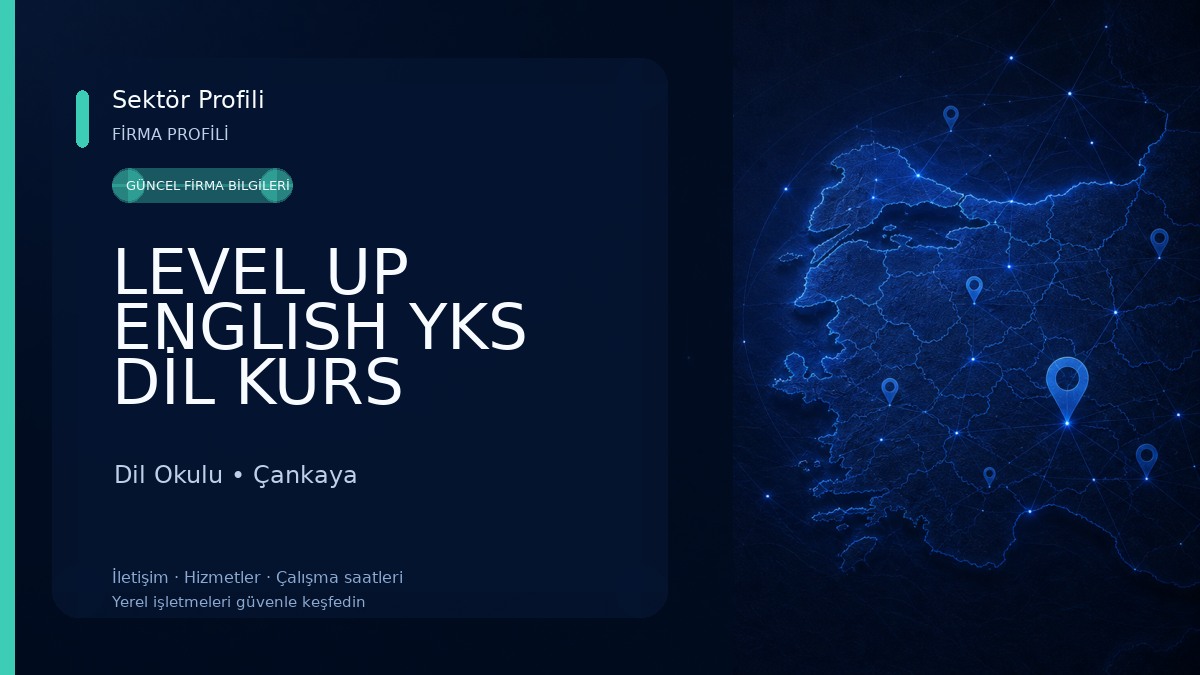 LEVEL UP ENGLISH YKS DİL KURS MERKEZİ 