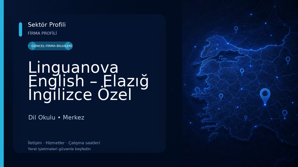 Linguanova English – Elazığ İngilizce Özel Ders Dil Okulu