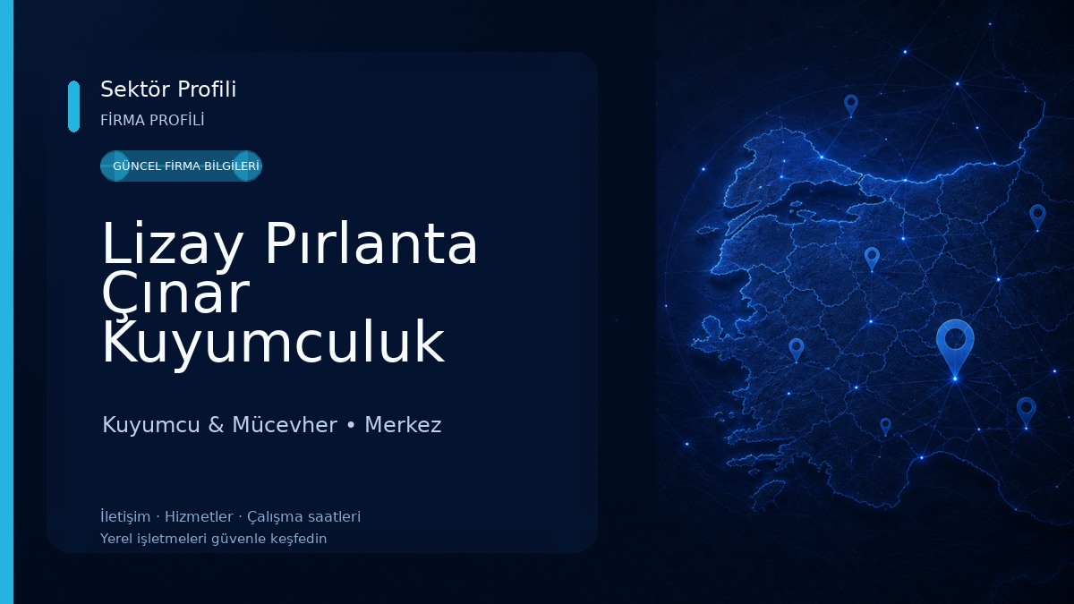 Lizay Pırlanta Çınar Kuyumculuk 