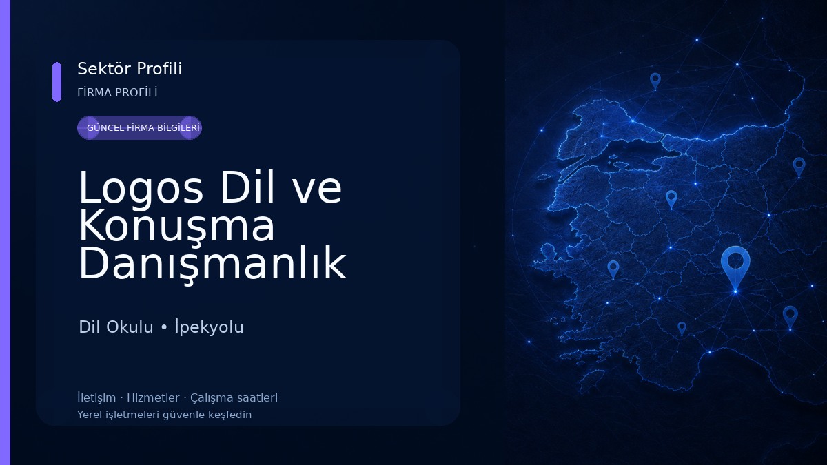 Logos Dil ve Konuşma Danışmanlık Merkezi Dil Okulu