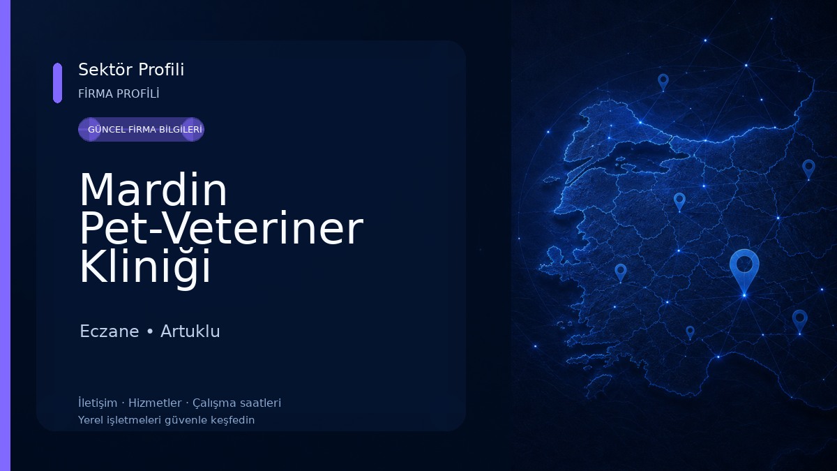 Mardin Pet-Veteriner Kliniği